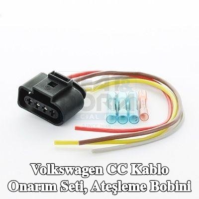 MEAT & DORIA Kablo Onarım Seti, ateşleme bobini — Volkswagen Cc