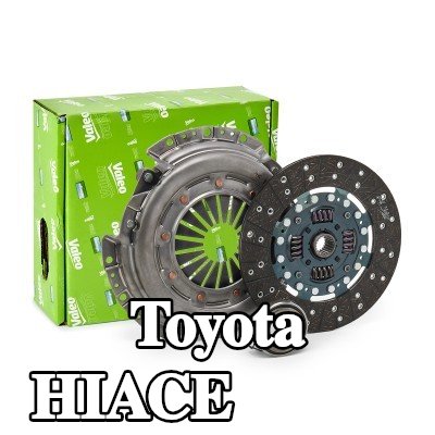 VALEO طقم القابض KIT3P, مع محمل تحرير القابض — Toyota Hiace