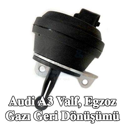MEAT & DORIA Valf, egzoz gazı geri dönüşümü — 2012 Audi A3