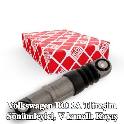 FEBI BILSTEIN Titreşim Sönümleyici, V-kanallı kayış — Volkswagen Bora