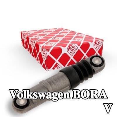 FEBI BILSTEIN مثبط الاهتزاز، حزام مضلع على شكل V — Volkswagen Bora