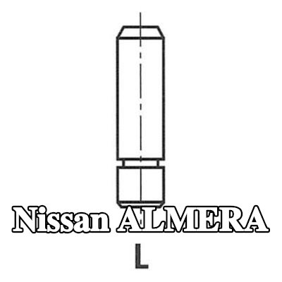 FRECCIA أدلة الصمامات — 2000 Nissan Almera