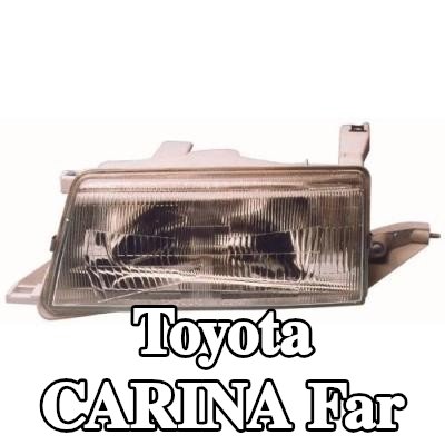 ABAKUS Far Sol, H4, ampul içermez, kontrol ünitesi olmadan — 1990 Toyota Carina