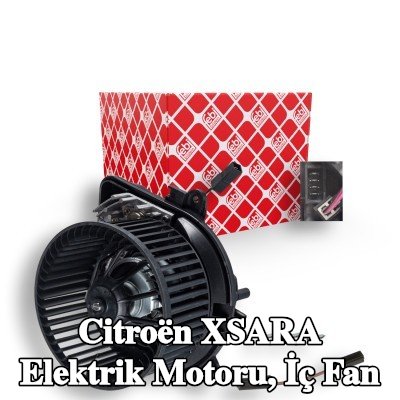 FEBI BILSTEIN Elektrik Motoru, iç fan — Citroën Xsara