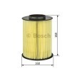 BOSCH Hava filtresi — 2012 Audi A4 (6)
