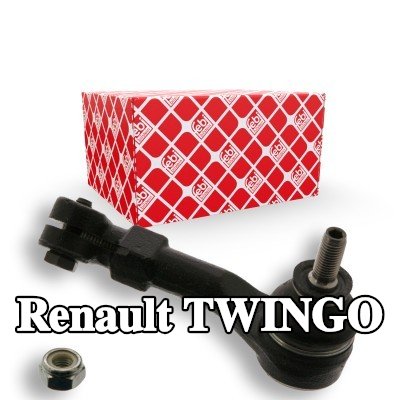 FEBI BILSTEIN طرف قضيب التوجيه للمحور الأمامي الأيمن — 1995 Renault Twingo
