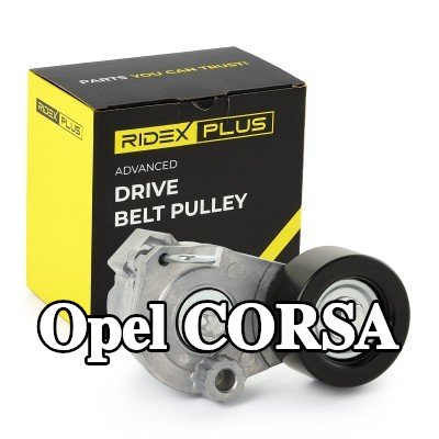 RIDEX PLUS بكرة الموتر القطر الخارجي: 63, 00mm, مع مواد تثبيت — 2016 Opel Corsa