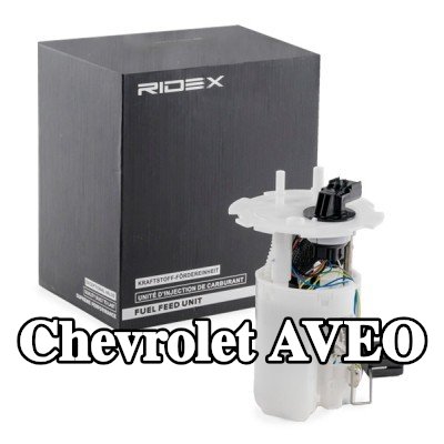 RIDEX وحدة تغذية الوقود 3bar, كهربائي, مع وحدة إرسال الوقود — 2003 Chevrolet Aveo