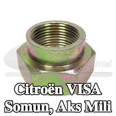 3RG Somun, aks mili — Citroën Visa