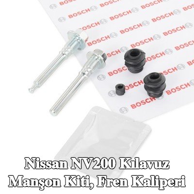 BOSCH Kılavuz manşon kiti, sabitleme/montaj malzemeli fren kaliperi — Nissan Nv200