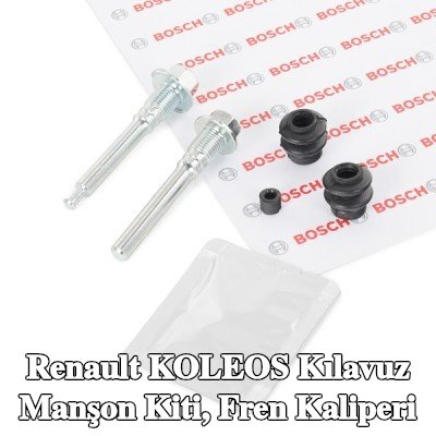 BOSCH Kılavuz manşon kiti, sabitleme/montaj malzemeli fren kaliperi — Renault Koleos