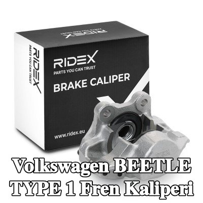 RIDEX Fren kaliperi Ön aks, Sol Ön Aks — Volkswagen Beetle Type 1