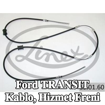 LINEX Kablo, hizmet freni — 1997 Ford Transit