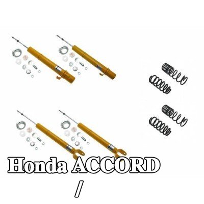 KONI مجموعة التعليق, الزنبركات اللولبية / ممتصات الصدمات للمحور الأمامي, المحور الخلفي — Honda Accord