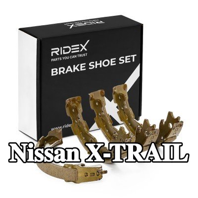 RIDEX مجموعة أحذية الفرامل للمحور الخلفي, 172mm — Nissan X-trail