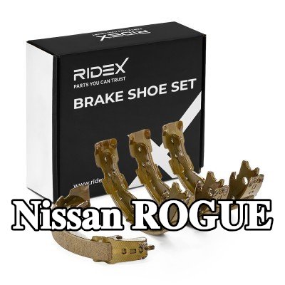 RIDEX مجموعة أحذية الفرامل للمحور الخلفي, 172mm — Nissan Rogue