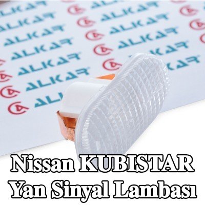 ALKAR Yan sinyal Sağ Ön, ampul yuvası olmadan — Nissan Kubistar