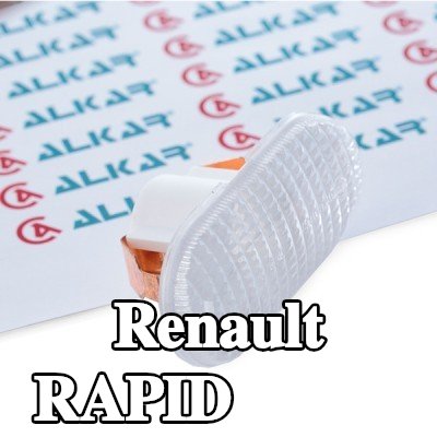 ALKAR مؤشر جانبي أمامي أيمن, بدون حامل لمبة — Renault Rapid