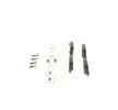 BOSCH Fren balatası seti 13, 8mm, cıvata/vida ile, aksesuarlarla, yaylı — Opel Tigra (2)