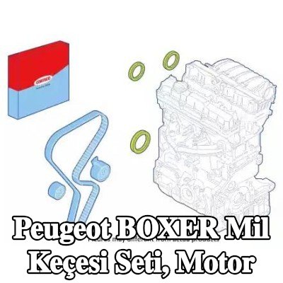 CORTECO Mil Conta Seti, motor kasnağı tarafı — Peugeot Boxer