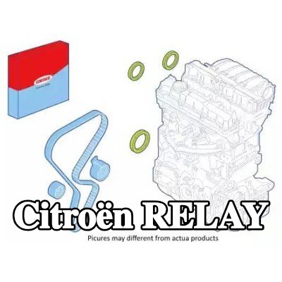 CORTECO مجموعة سدادات العمود, جانب بكرة المحرك — Citroën Relay
