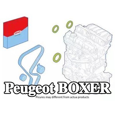 CORTECO مجموعة سدادات العمود, جانب بكرة المحرك — Peugeot Boxer