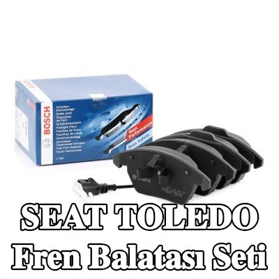 BOSCH Fren balatası seti 20, 4mm, gıcırtı önleyici plaka ile, montaj kılavuzu ile, piston klipsli — SEAT Toledo