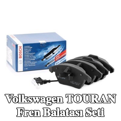 BOSCH Fren balatası seti 20, 4mm, gıcırtı önleyici plaka ile, montaj kılavuzu ile, piston klipsli — 2012 Volkswagen Touran