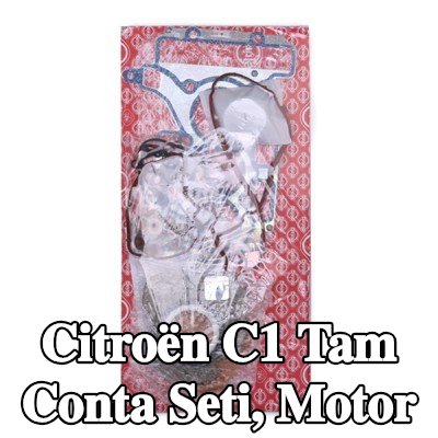 ELRING Tam Conta Seti, krank mili contalı motor, valf gövdesi contalı — Citroën C1