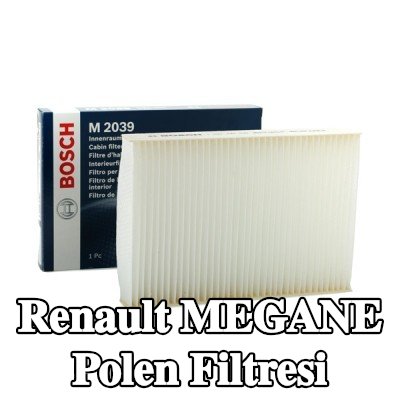 BOSCH Polen filtresi Partikül Filtresi — 2002 Renault Megane