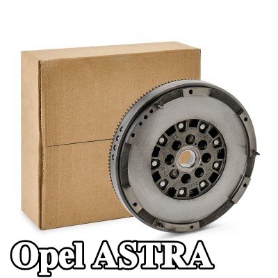 RIDEX REMAN حذافة مع مجموعة براغي, للمحركات المزودة بحذافة ثنائية الكتلة — Opel Astra