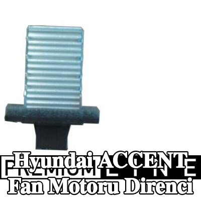 MAHLE Fan motoru direnci — 2008 Hyundai Accent