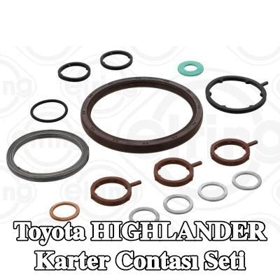 ELRING Krank mili contalı karter conta seti — Toyota Highlander