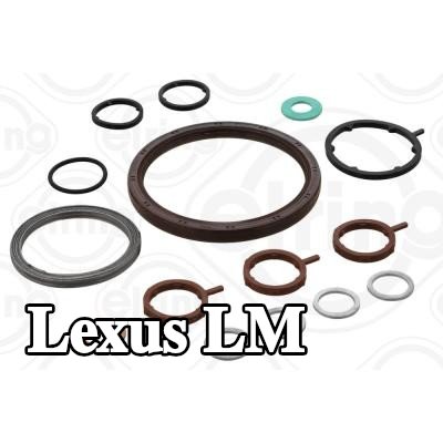 ELRING مجموعة حشيات علبة المرافق مع مانع تسرب العمود المرفقي — Lexus Lm