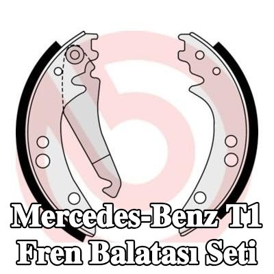 BREMBO El freni kolu ile fren pabucu seti — Mercedes-Benz T1
