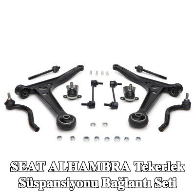 MASTER-SPORT Bağlantı seti, tekerlek süspansiyonu Ön Aks, Sol Ön Aks, aks mafsalı ile birlikte, bilyeli mafsal ile, bağlantı çubuğu ile — SEAT Alhambra