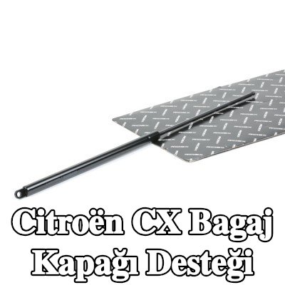 RIDEX Bagaj kapağı destek kolu Arka, 575mm — Citroën Cx