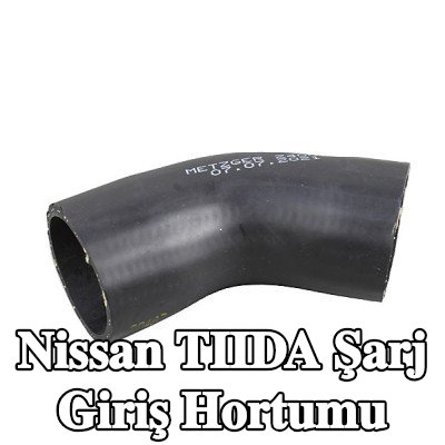 METZGER Şarj Cihazı Emme Hortumu Şarj Havası Soğutucusu, Sağ, Üst, kelepçeler olmadan — Nissan Tiida