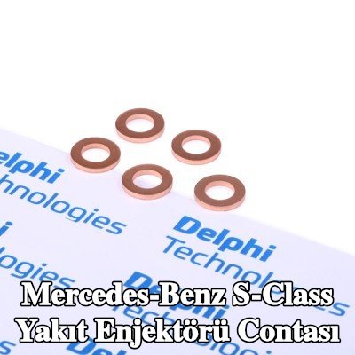 DELPHI Yakıt enjektörü contası — 2012 Mercedes-Benz S-Class