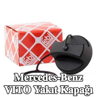FEBI BILSTEIN Destek kayışlı yakıt kapağı — Mercedes-Benz Vito