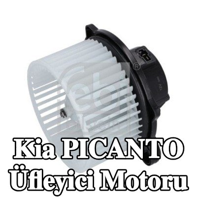 FEBI BILSTEIN Üfleyici motoru 12V — 2011 Kia Picanto