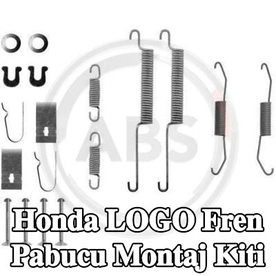 A.B.S. Fren pabucu montaj kiti — Honda Logo