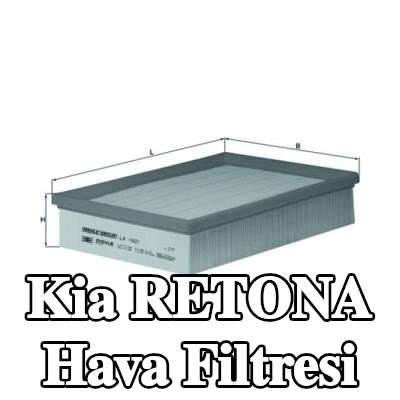 MAHLE Hava filtresi — Kia Retona