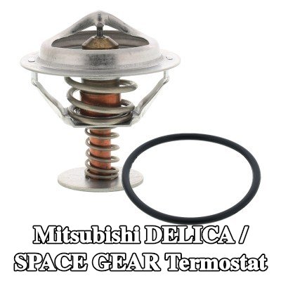 MOTORAD Termostat 77°C, 56mm, 29mm, contalı/sızdırmaz — Mitsubishi Delica / Space Gear