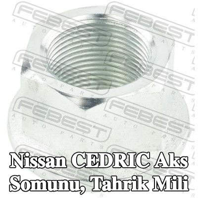 FEBEST Aks Somunu, ön aks tahrik mili (her iki taraf) — Nissan Cedric