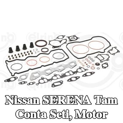 ELRING Tam Conta Seti, krank mili contalı motor, valf gövdesi contalı, silindir kafası contası olmadan — Nissan Serena