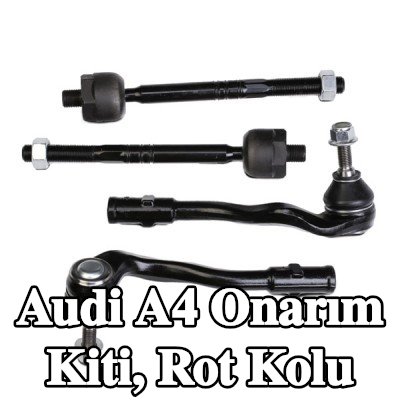 RIDEX Onarım Kiti, bağlantı çubuğu Ön Aks Sol, Ön Aks Sağ, aks mafsalı ile birlikte — Audi A4