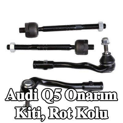 RIDEX Onarım Kiti, bağlantı çubuğu Ön Aks Sol, Ön Aks Sağ, aks mafsalı ile birlikte — Audi Q5