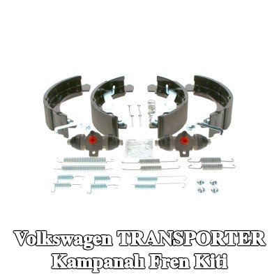 BOSCH Aksesuarları dahil tambur fren kiti, tekerlek fren silindiri ile — Volkswagen Transporter