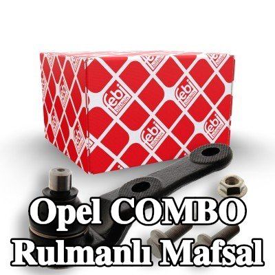 FEBI BILSTEIN Ön Sol Aks Bilyeli Mafsal, Ön Aks Sağ, Alt, 15mm, sabitleme/montaj malzemesi ile — 2000 Opel Combo